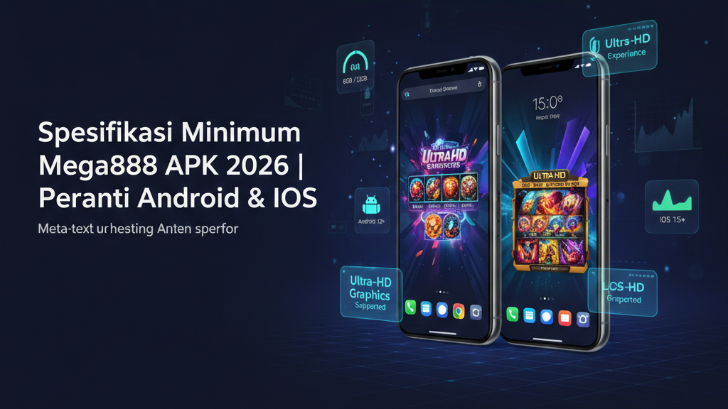 spesifikasi minimum mega888 2026